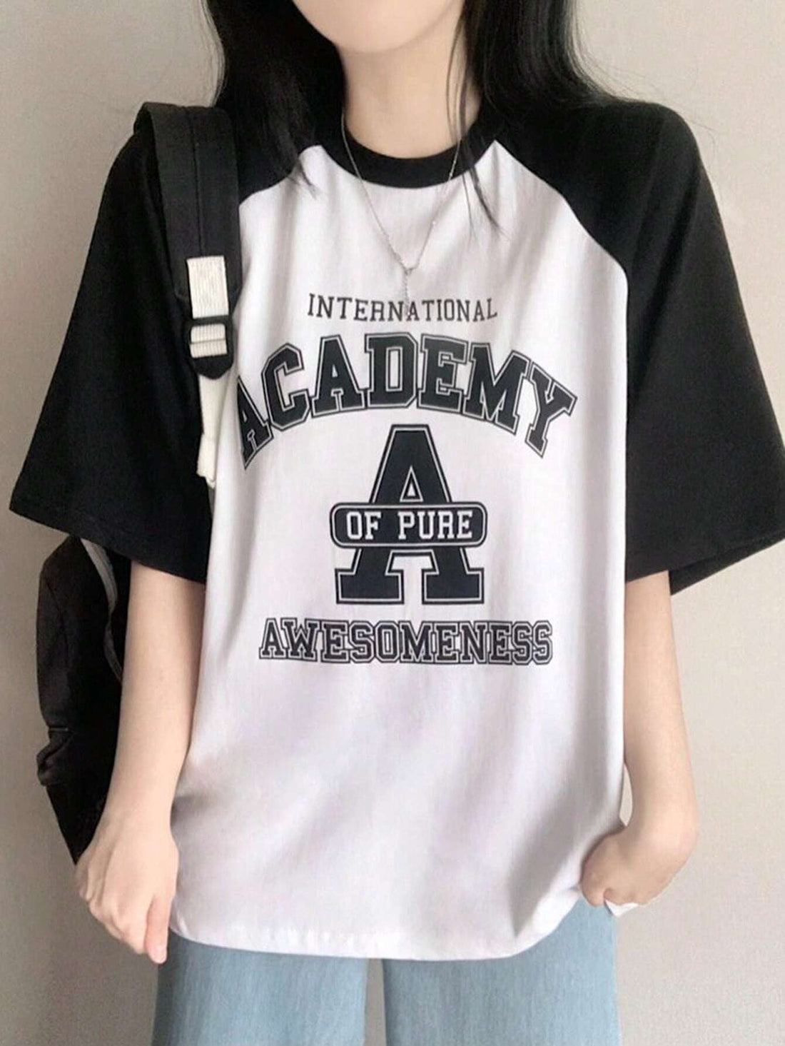 Oversized Academy Raglan