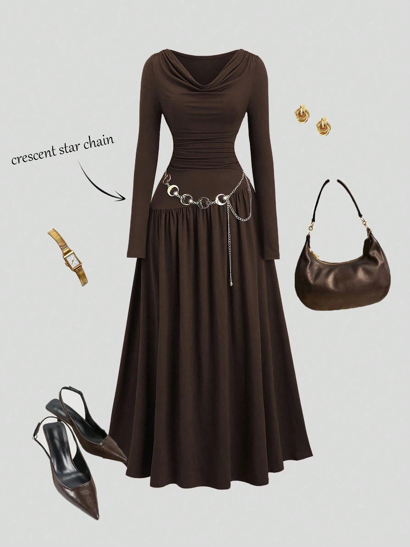 Ruffle Top & Frock Dress
