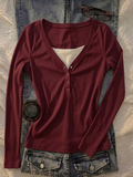 Notch Henley 4.O Full Sleeves