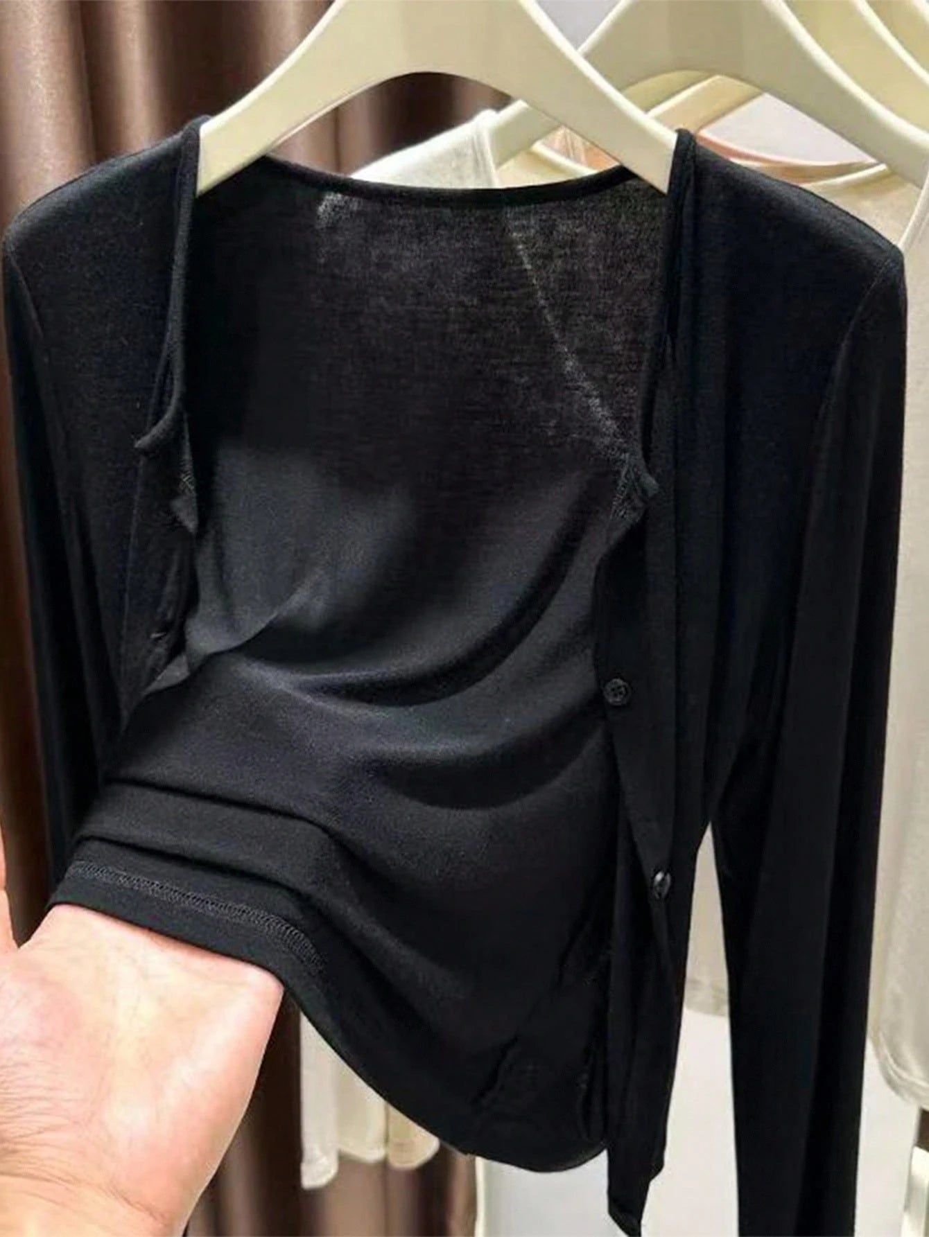 Button Down Cardigan Full Sleeves