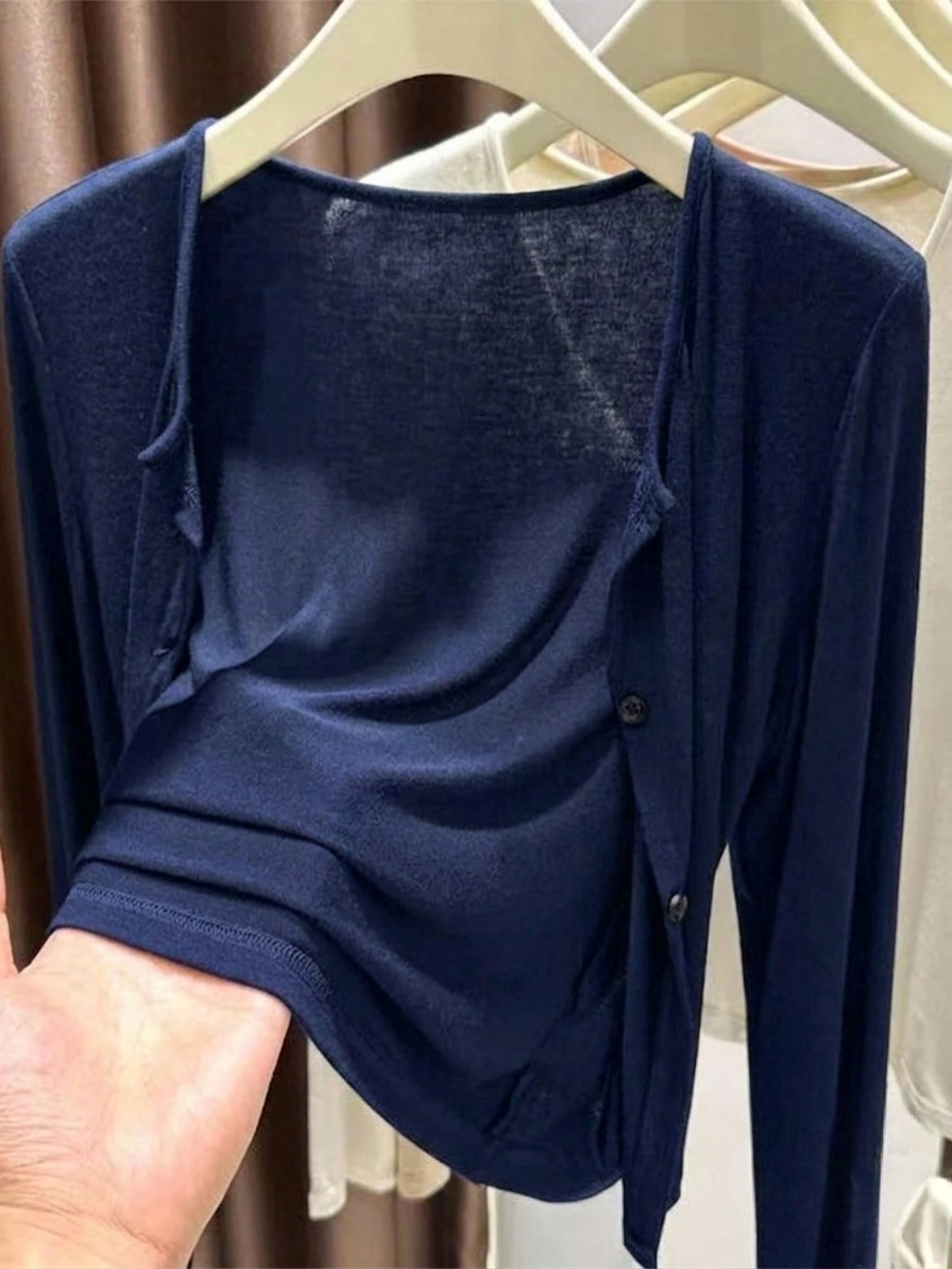 Button Down Cardigan Full Sleeves