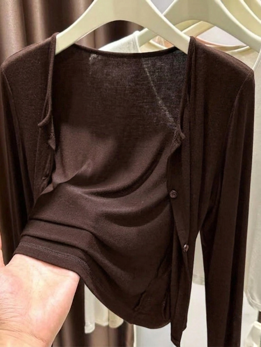 Button Down Cardigan Full Sleeves