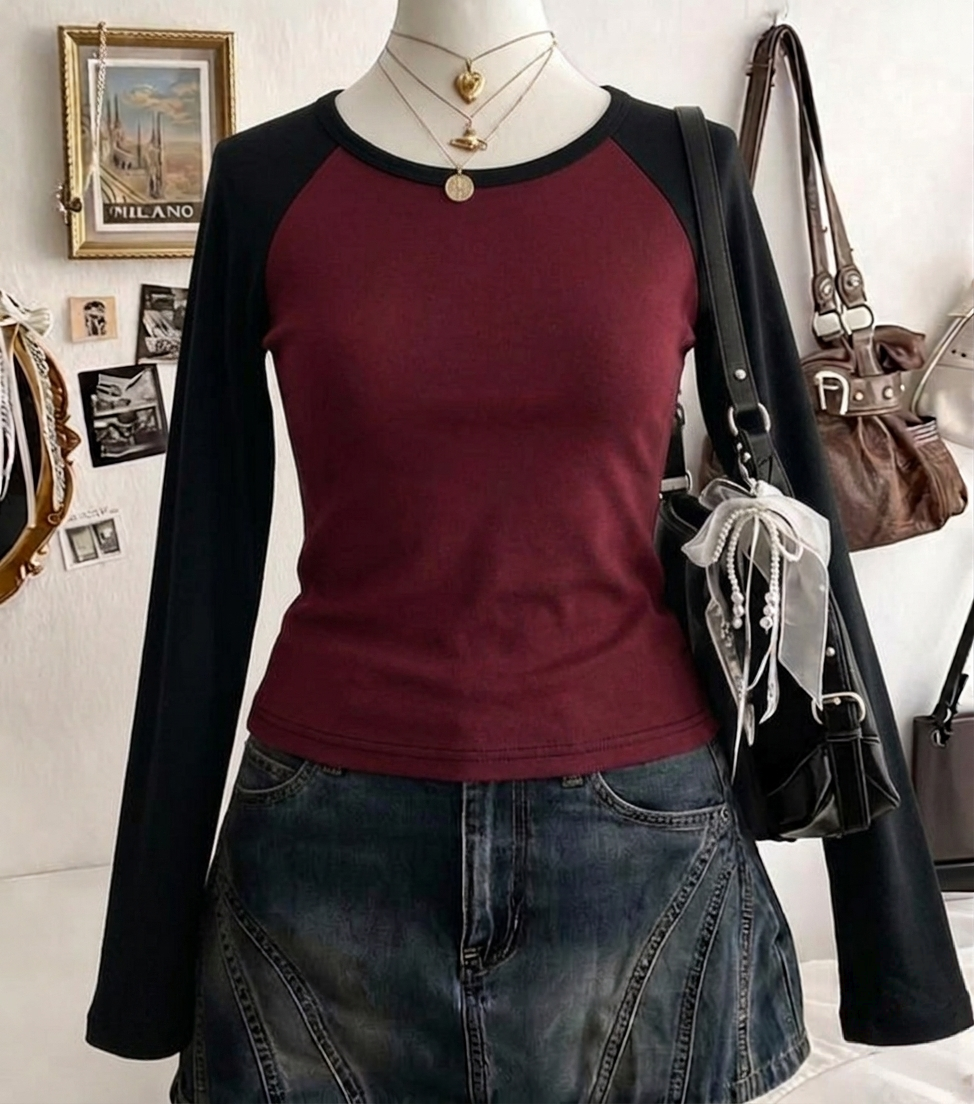 Dark Raglan Full Sleeves