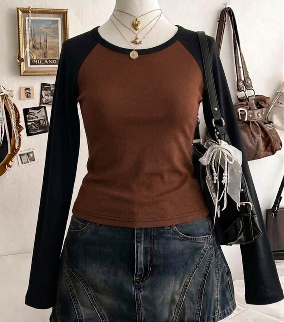 Dark Raglan Full Sleeves