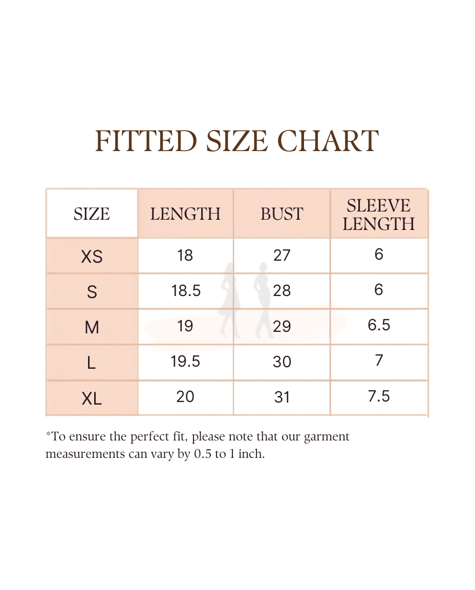 Round Neck Fitted Attractive Top