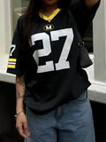 The Gameday Varsity 'M27' Jersey Tee